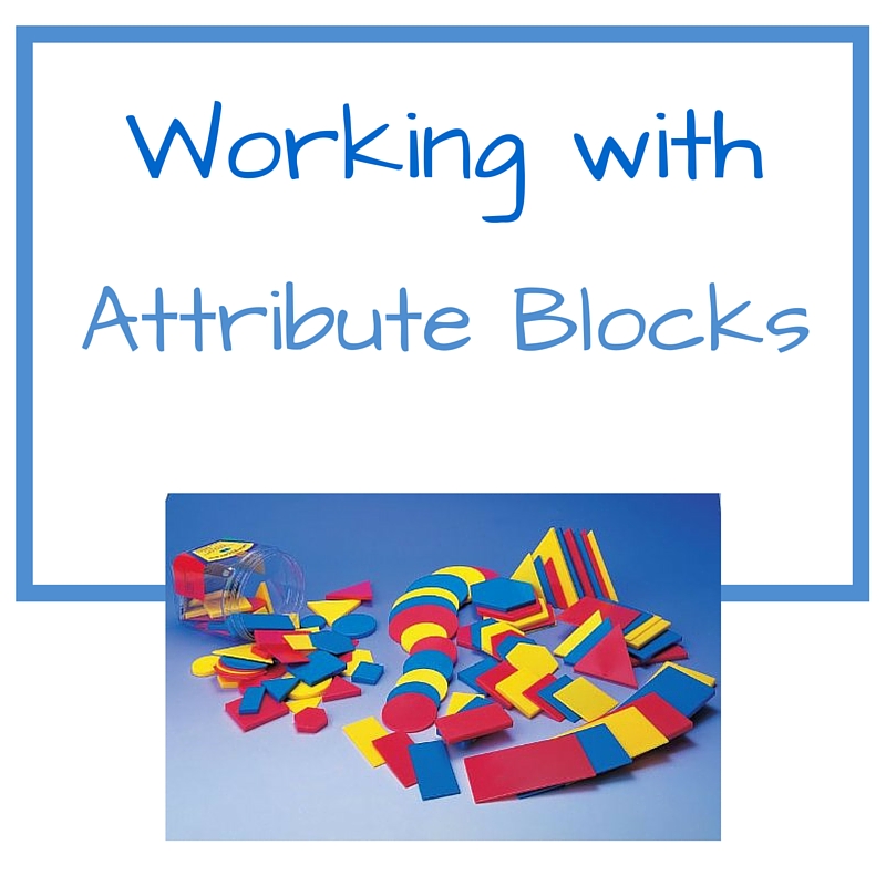 ATTRIBUTE BLOCKS - Kindergarten Lessons