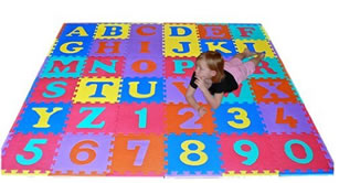 interlocking foam mats