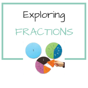 Exploring fractions in kindergarten