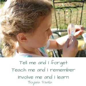 Involve me and I learn