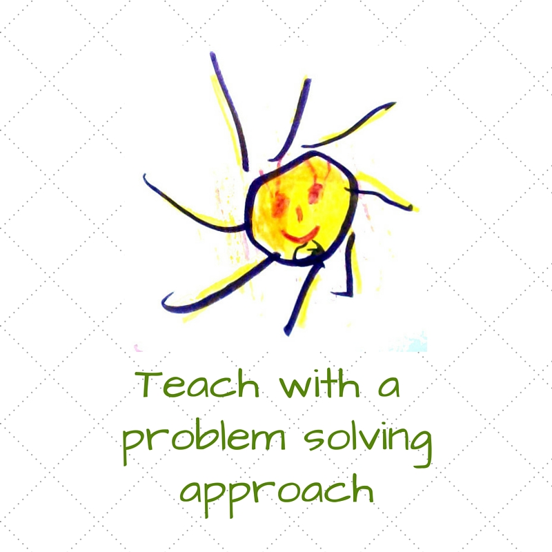 how to introduce problem solving to kindergarten