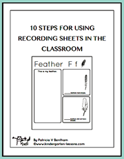 10 Steps to Using Recording Sheets in the Classroom