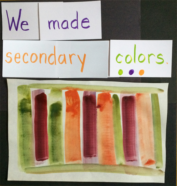 how to make secondary colors