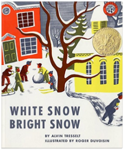 Winter teaching literacy books